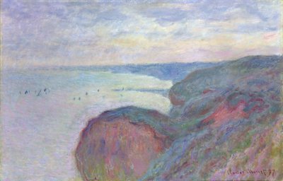 Klippen bei Dieppe, 1897 von Claude Monet